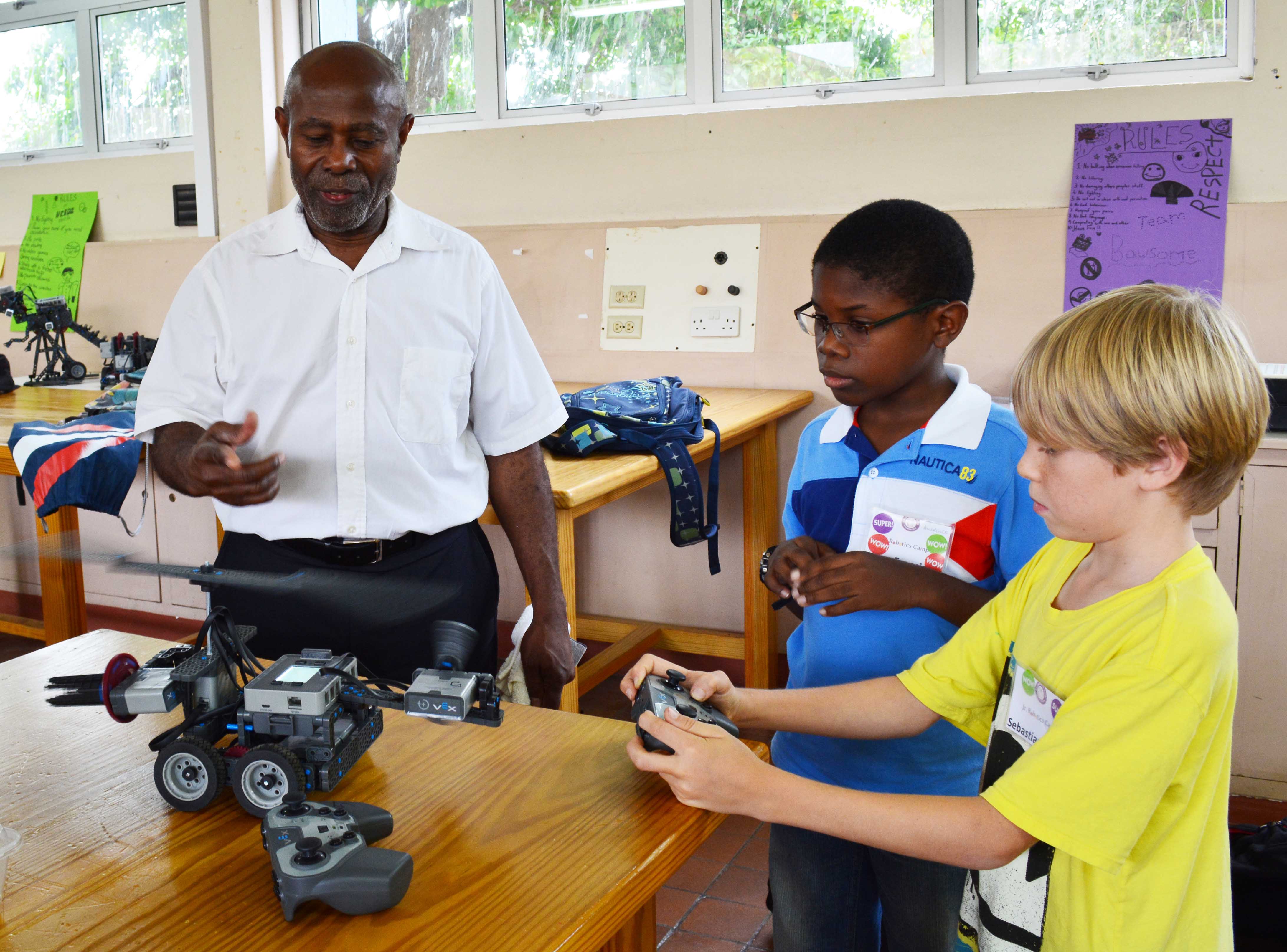 Barbados Junior Robotics Camp Turns 3 with 48 Students in 3 Levels